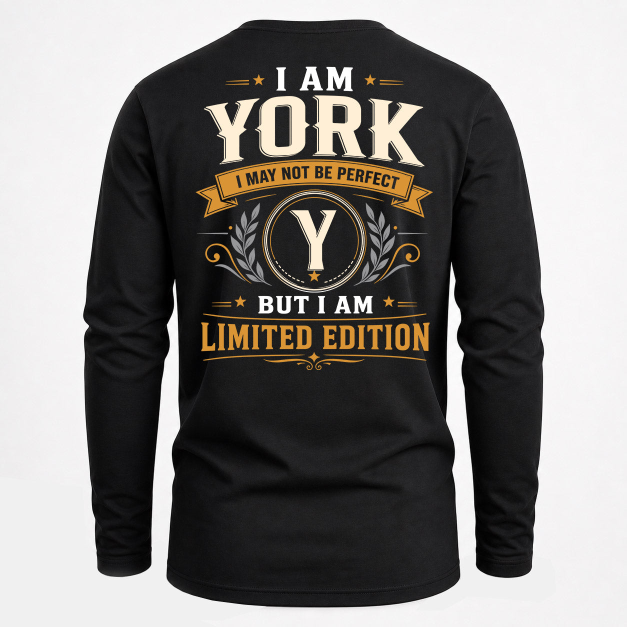 YORK  EDI-TT36 Personalized Funny Quote Apparel