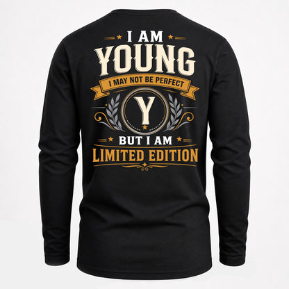YOUNG  EDI-TT36 Personalized Funny Quote Apparel
