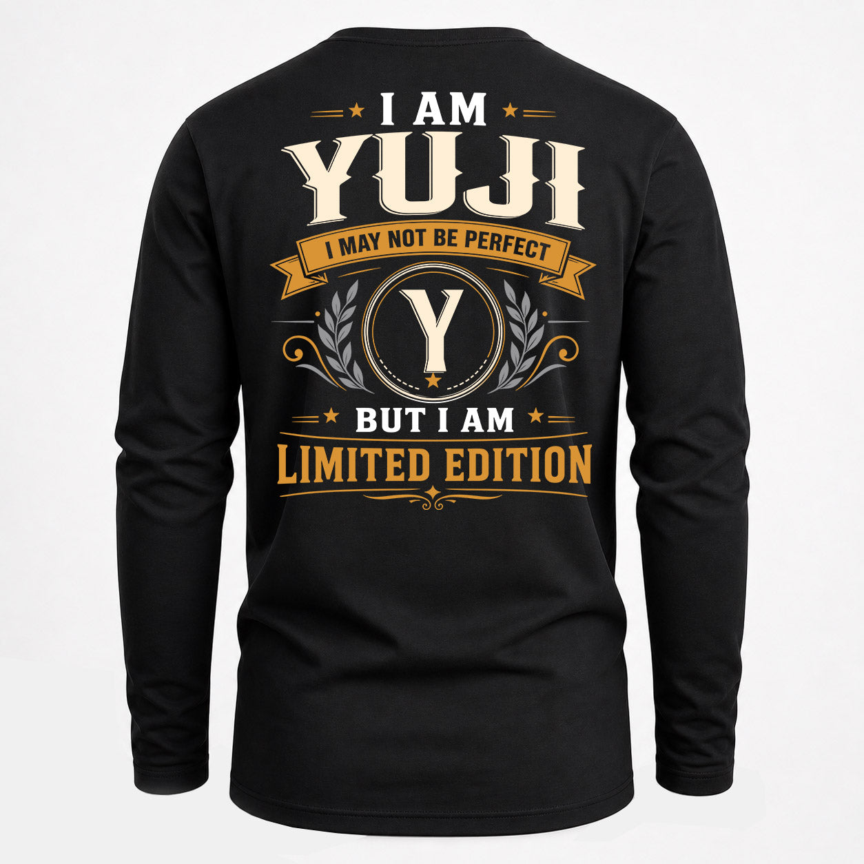 YUJI  EDI-TT36 Personalized Funny Quote Apparel