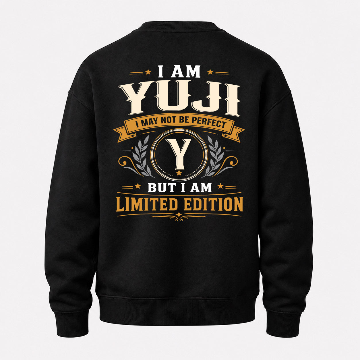 YUJI  EDI-TT36 Personalized Funny Quote Apparel