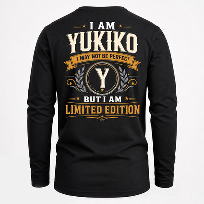 YUKIKO  EDI-TT36 Personalized Funny Quote Apparel