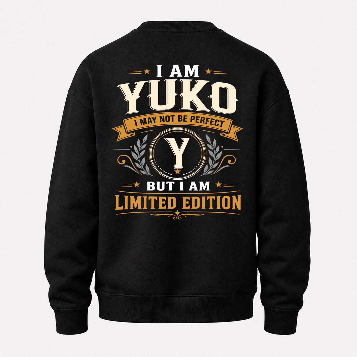 YUKO  EDI-TT36 Personalized Funny Quote Apparel
