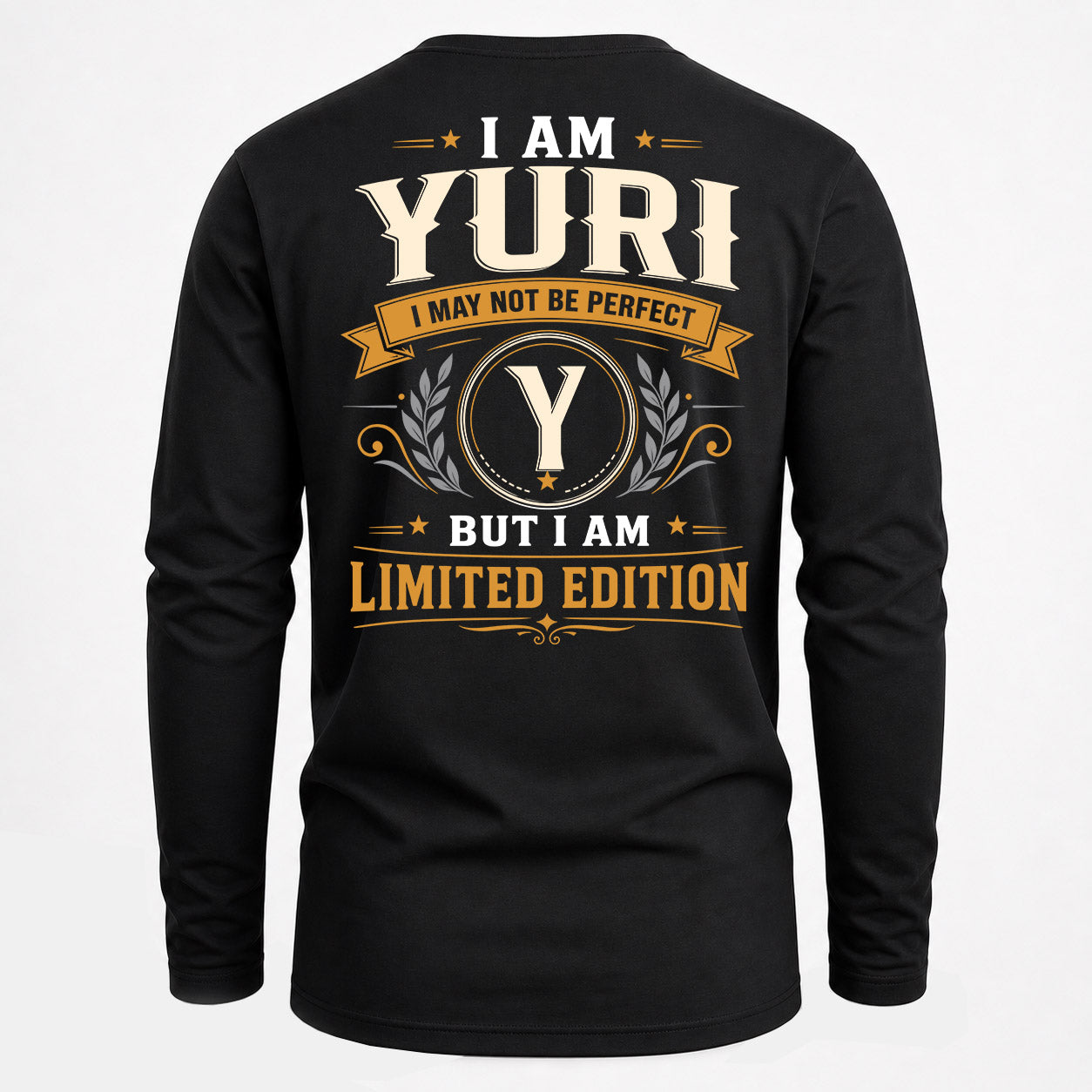 YURI  EDI-TT36 Personalized Funny Quote Apparel