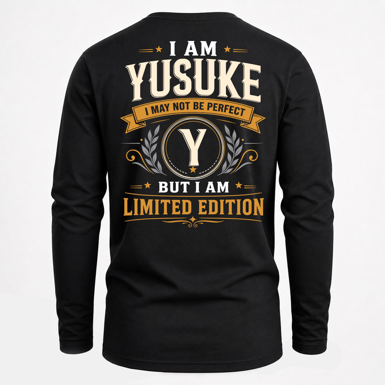 YUSUKE  EDI-TT36 Personalized Funny Quote Apparel