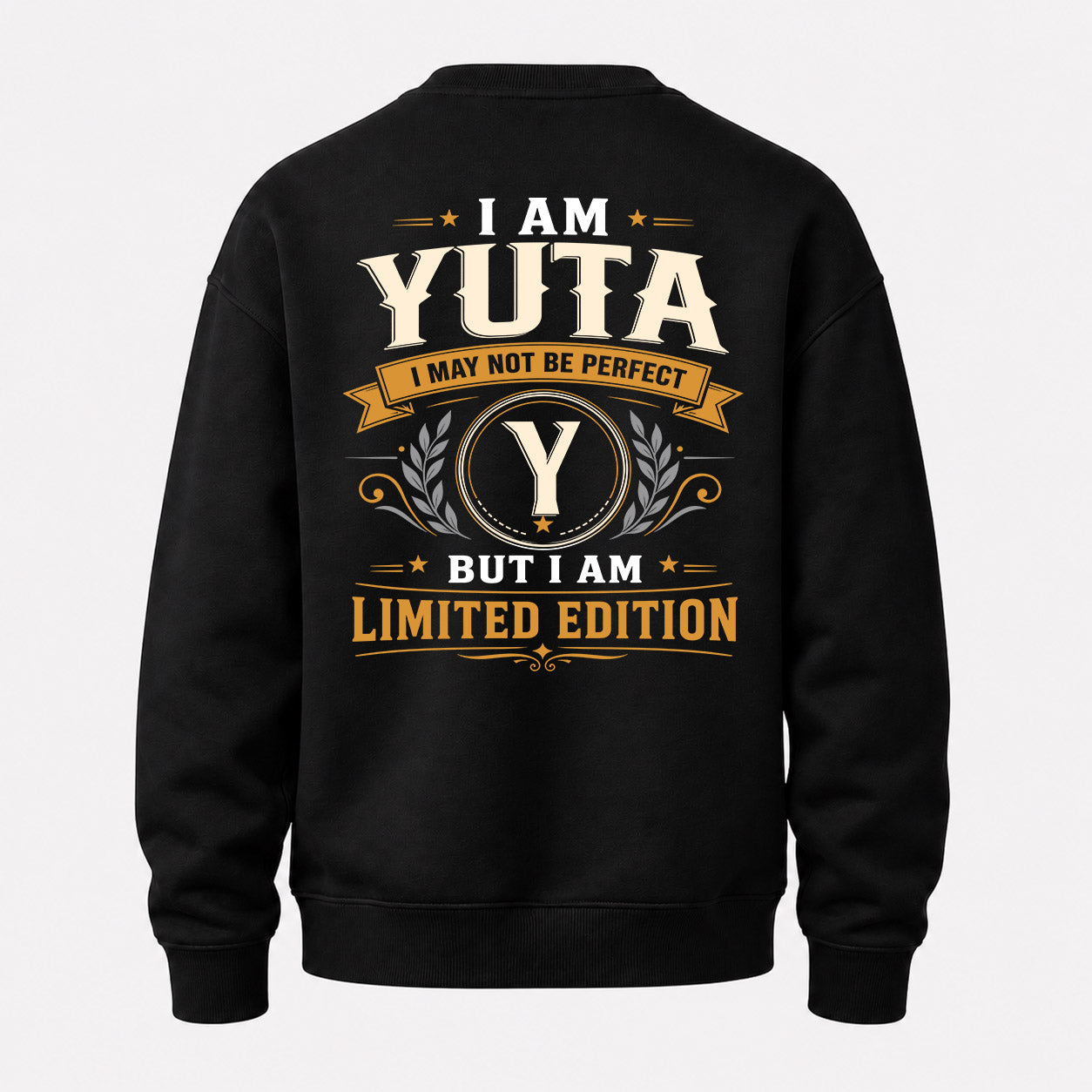 YUTA  EDI-TT36 Personalized Funny Quote Apparel