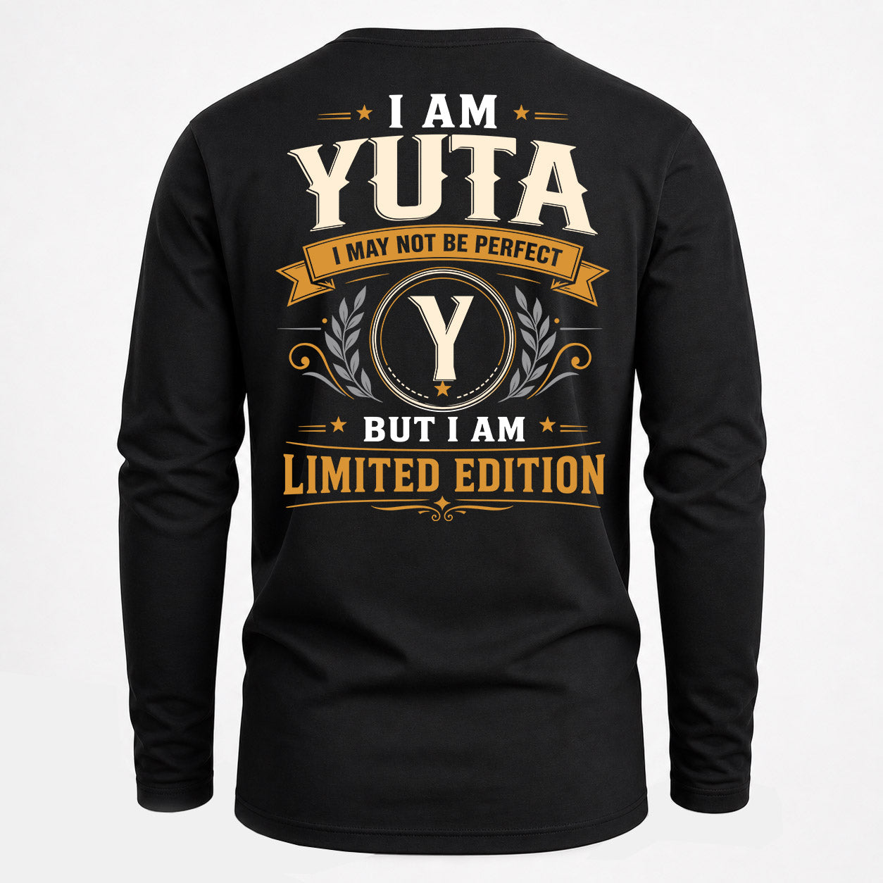YUTA  EDI-TT36 Personalized Funny Quote Apparel