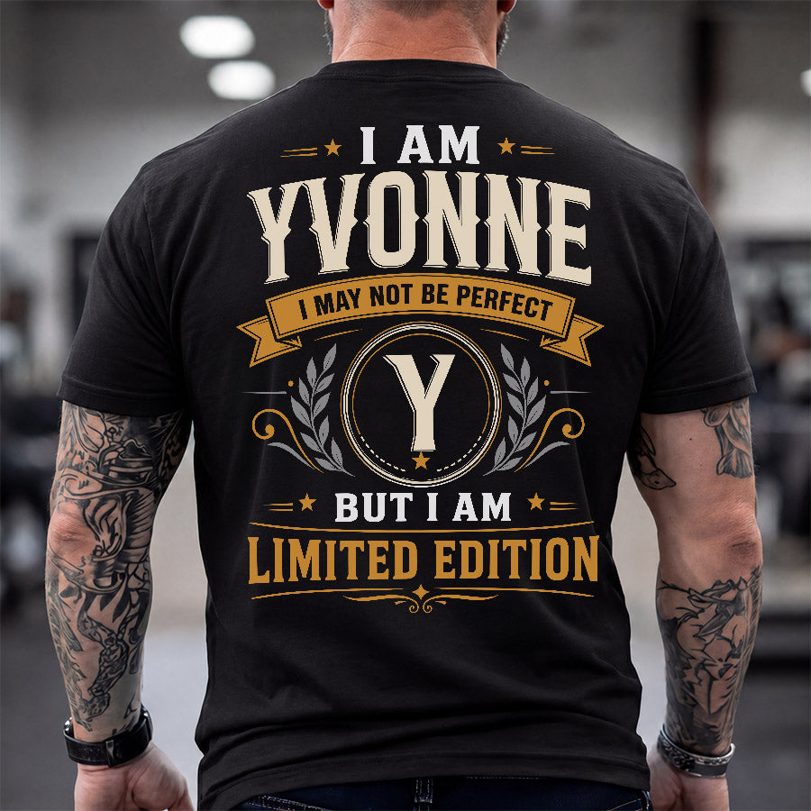 YVONNE  EDI-TT36 Personalized Funny Quote Apparel