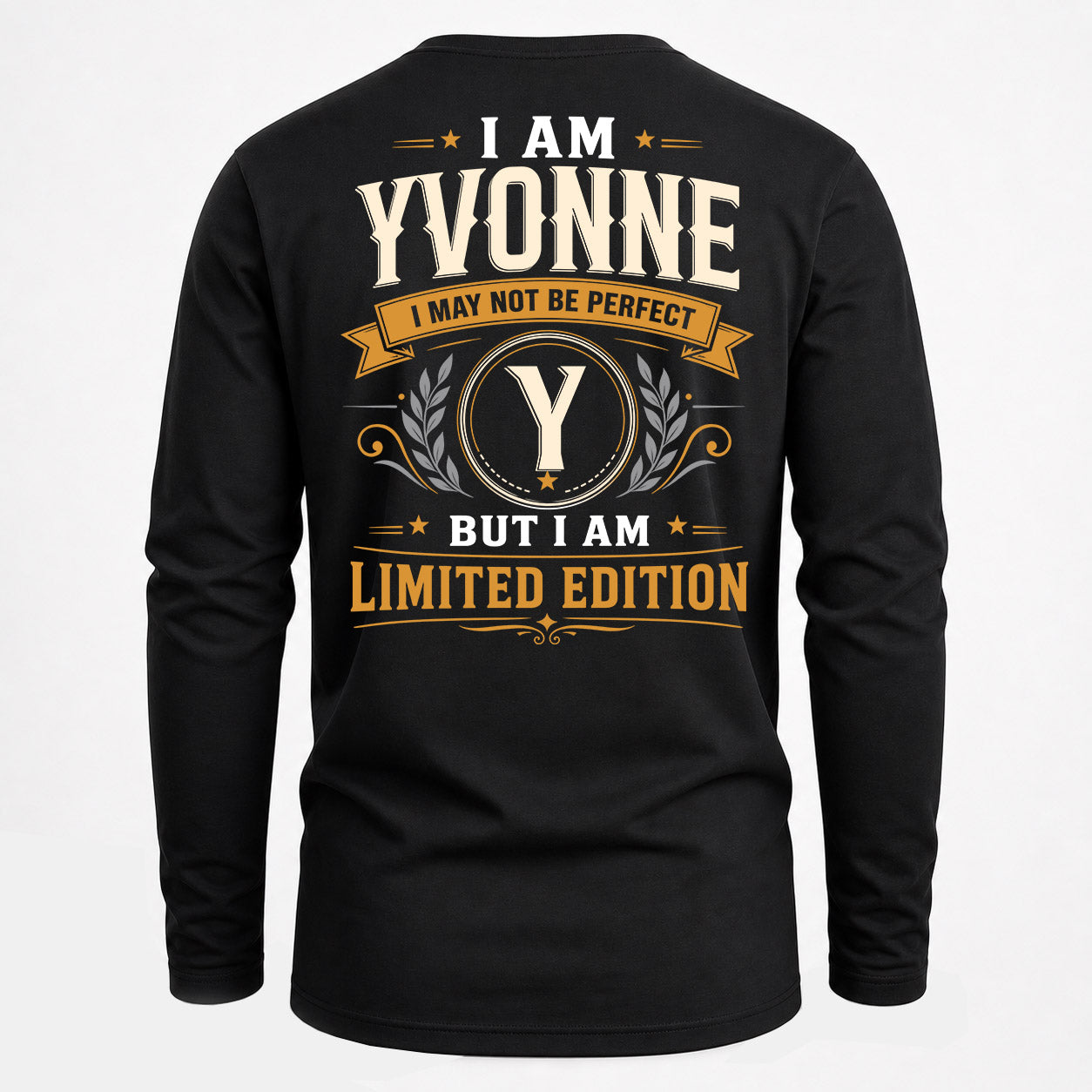 YVONNE  EDI-TT36 Personalized Funny Quote Apparel