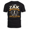 ZAK EDI-TT36 Personalized Funny Quote Apparel