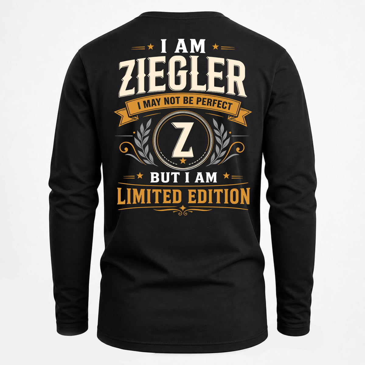 ZIEGLER EDI-TT36 Personalized Funny Quote Apparel