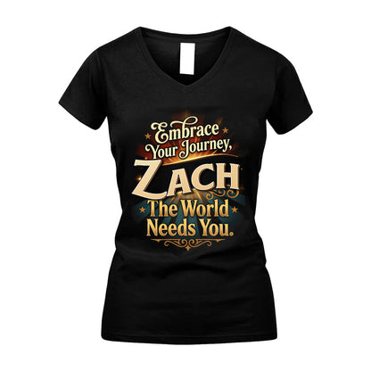 ZACH L04-TT36 Personalized Funny Quote Apparel