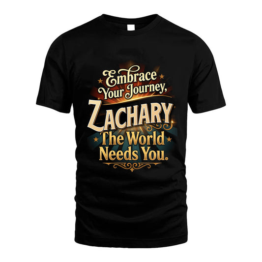 ZACHARY L04-TT36 Personalized Funny Quote Apparel