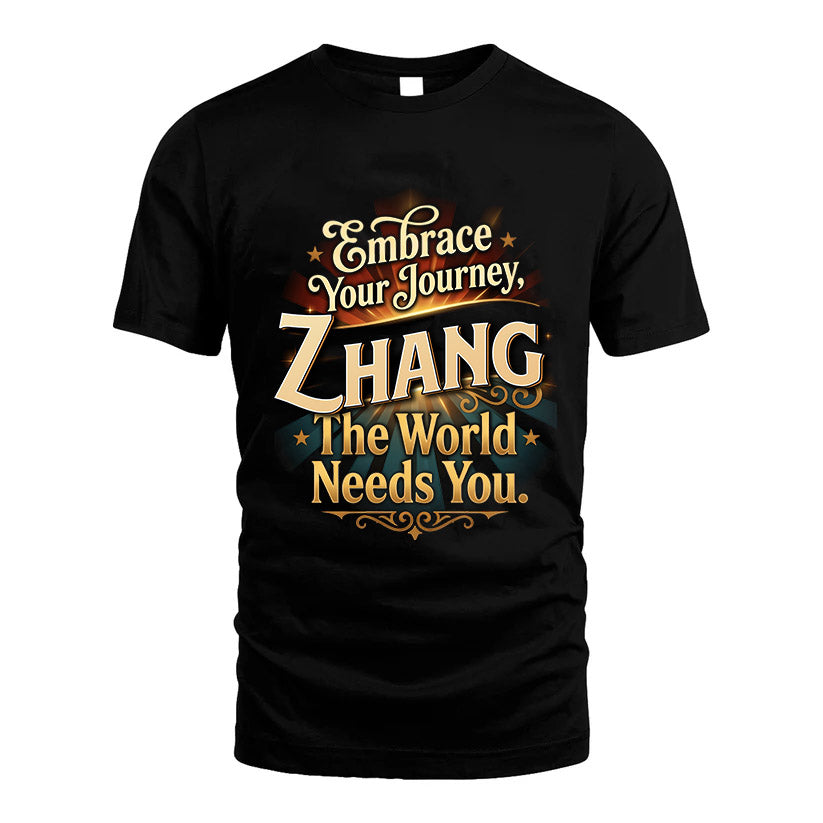 ZHANG L04-TT36 Personalized Funny Quote Apparel