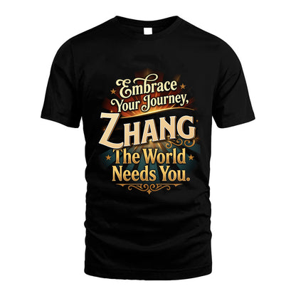 ZHANG L04-TT36 Personalized Funny Quote Apparel