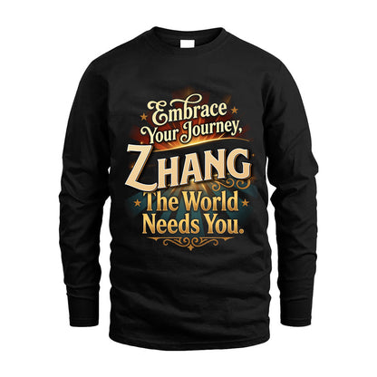 ZHANG L04-TT36 Personalized Funny Quote Apparel