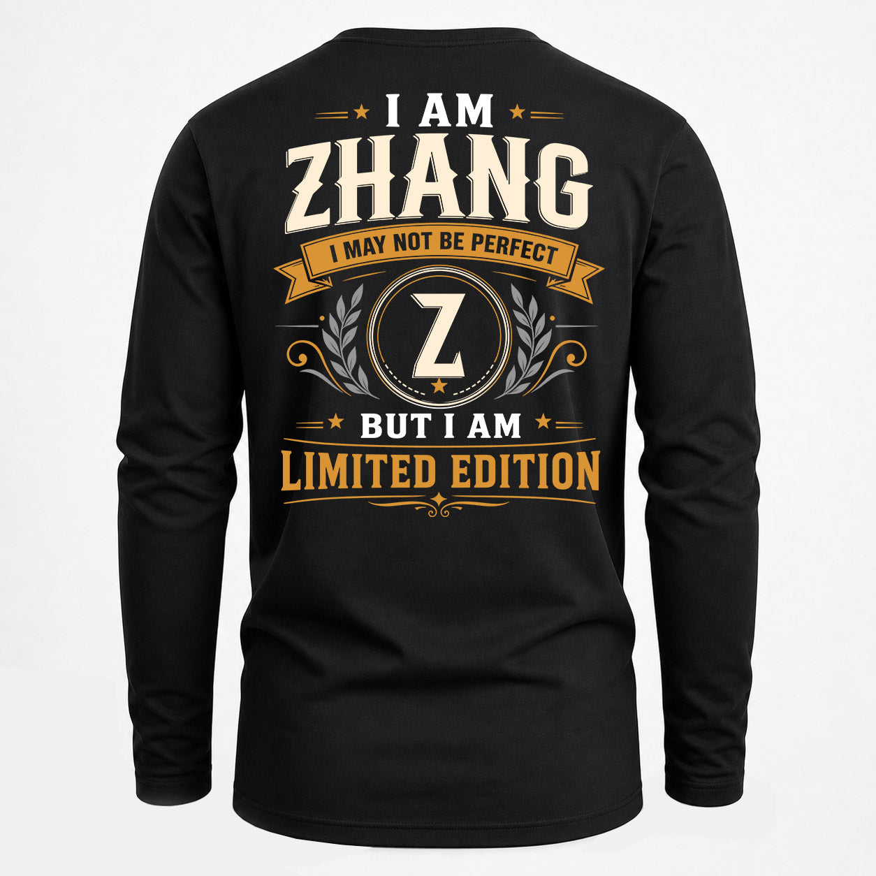 ZHANG  EDI-TT36 Personalized Funny Quote Apparel