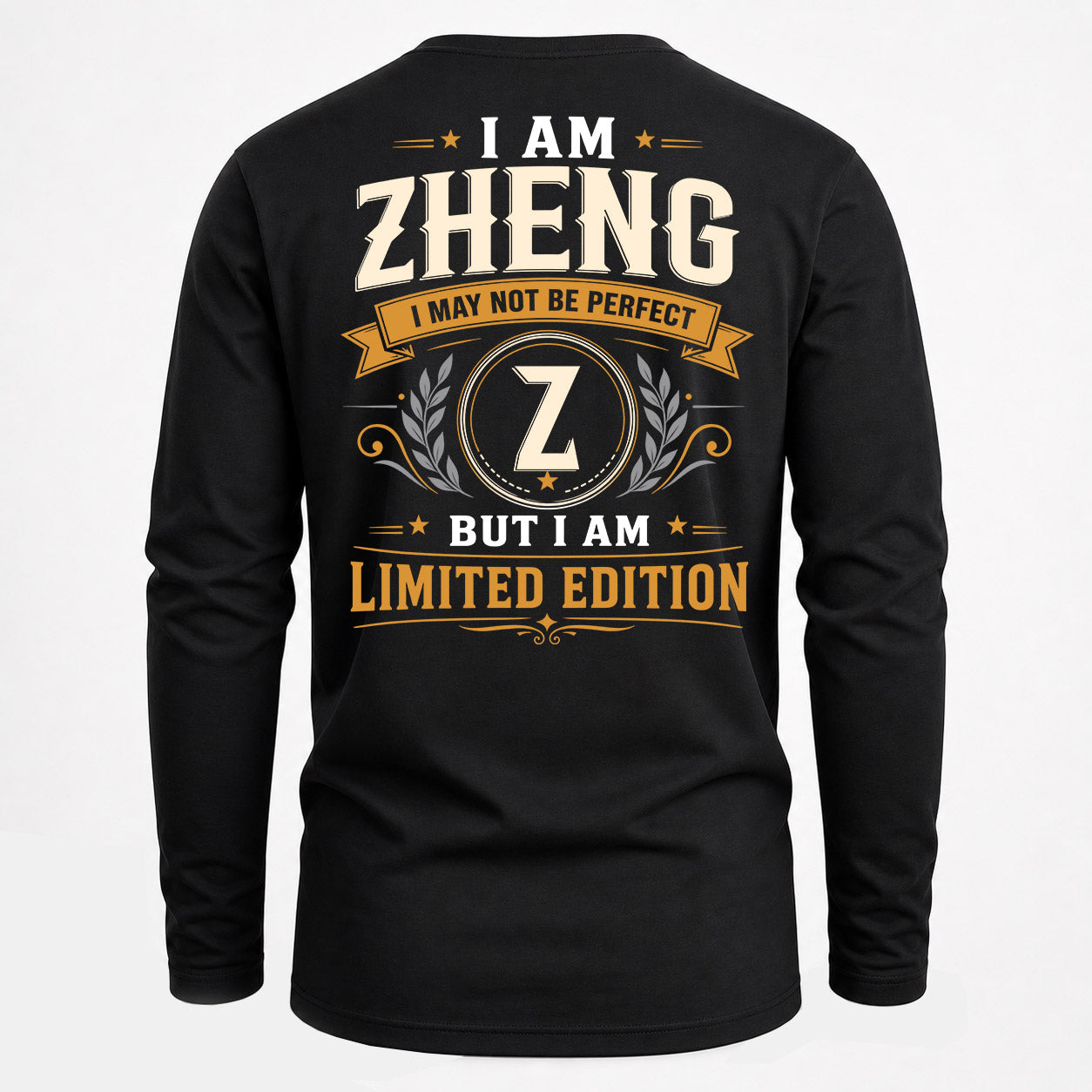 ZHENG  EDI-TT36 Personalized Funny Quote Apparel
