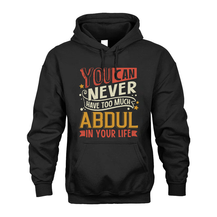 ABDUL NO2-TT36 Personalized Funny Quote Apparel