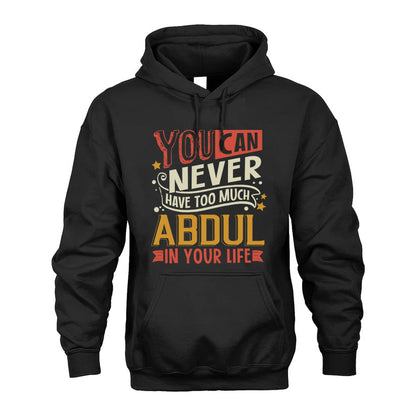 ABDUL NO2-TT36 Personalized Funny Quote Apparel