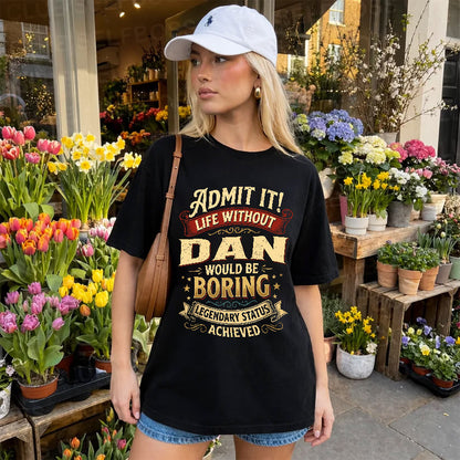 DAN L02-TT36 Personalized Funny Quote Apparel
