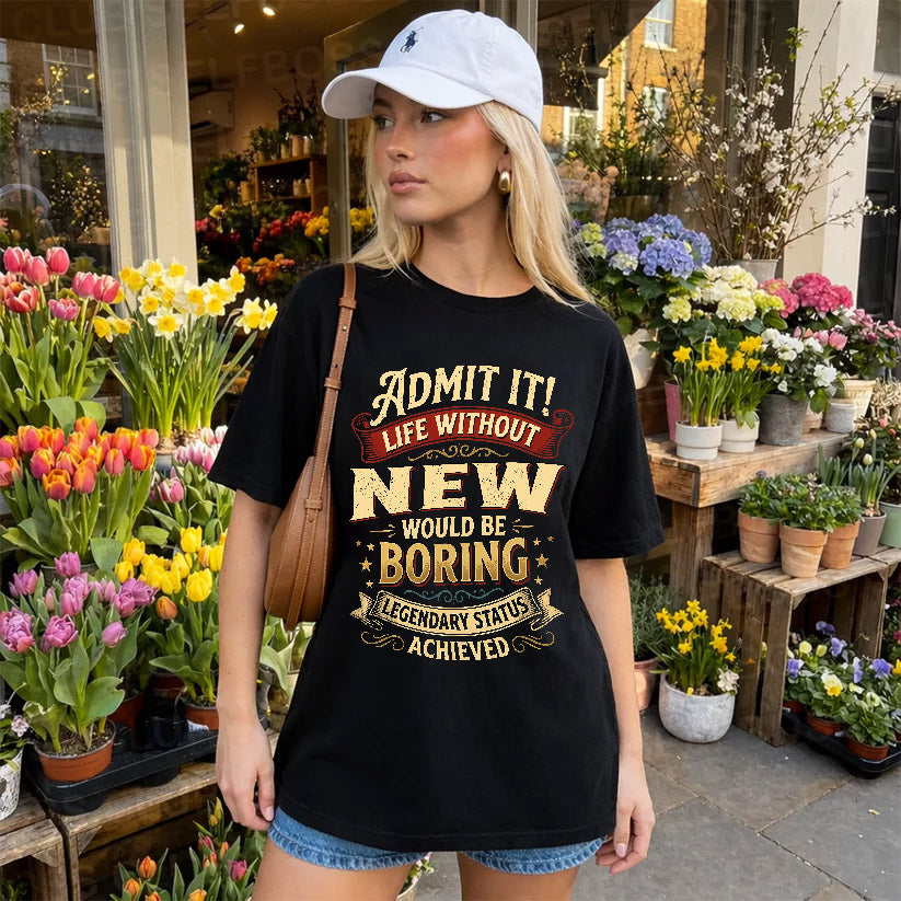 NEW L02-TT36 Personalized Funny Quote Apparel